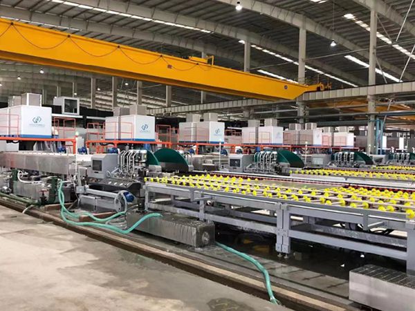 3x12m Glass laminating line for North Glas